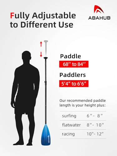 3 Piece Adjustable Stand-up Paddle N2156