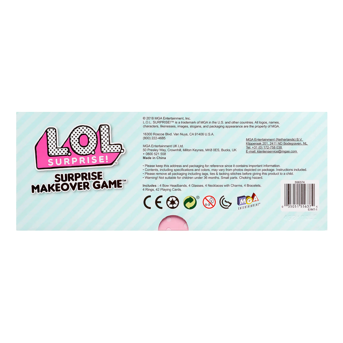 Makeover Game with 20 + Exclusive Accessories A21494
