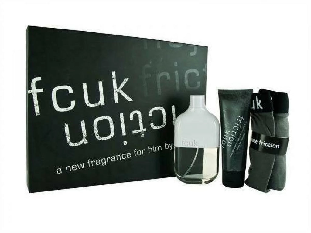 3.4 oz EDT Men's Cologne + Massage Cream + Underwear Set D2714