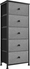 5 Drawer Narrow Tower Dresser with MDF Top X18835