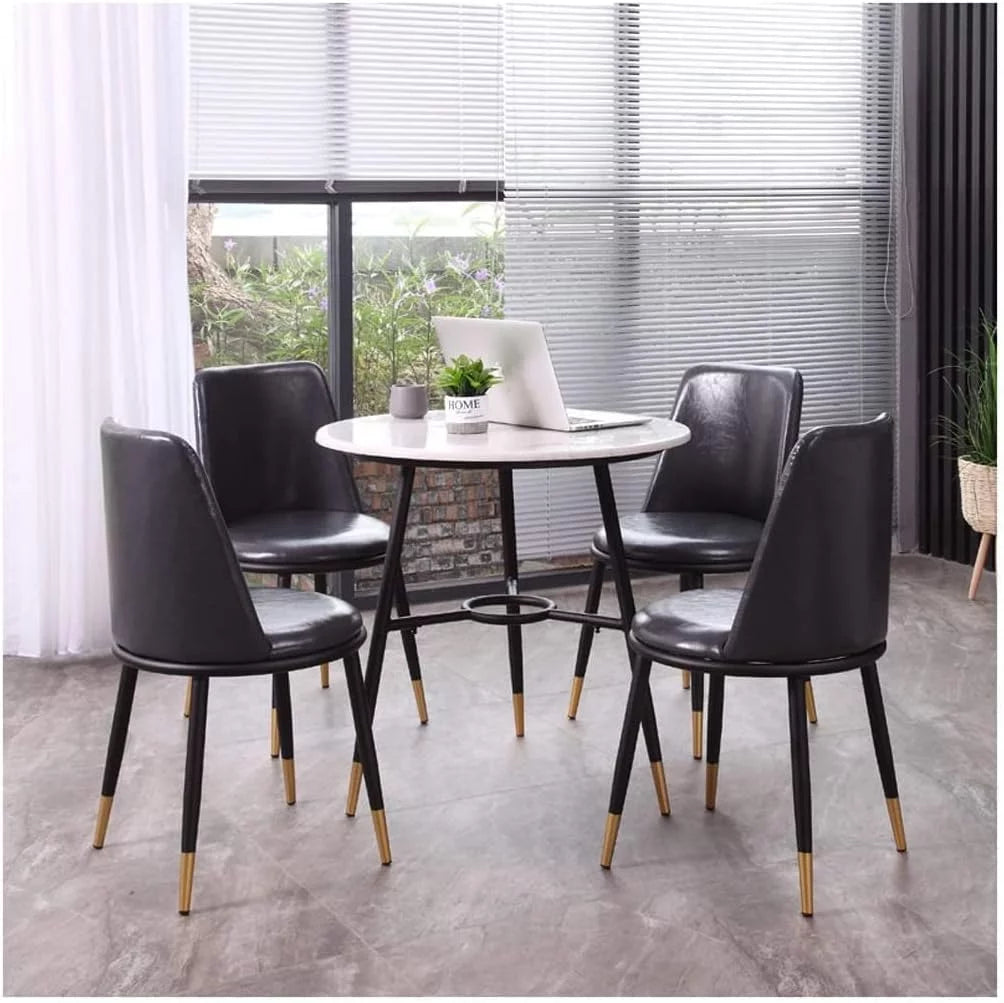 Round Dining Table and 4 Chairs Set U947