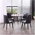 Round Dining Table and 4 Chairs Set U947