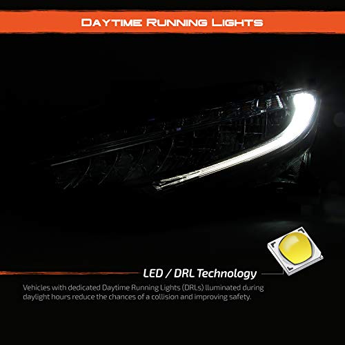 Full LED Sequential Headlight Pair M2961