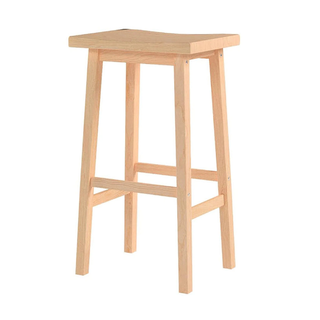 Natural 29In Wood Kitchen Counter Stools 5 Pack C43509
