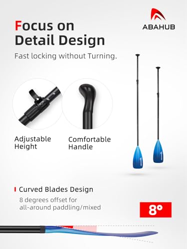 3 Piece Adjustable Stand-up Paddle N2156