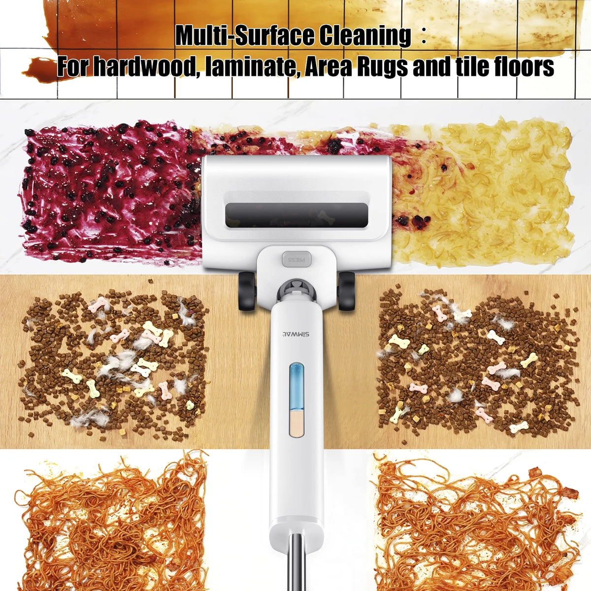 Wet Dry Cordless Vacuum and Mop with Self-Cleaning G39083