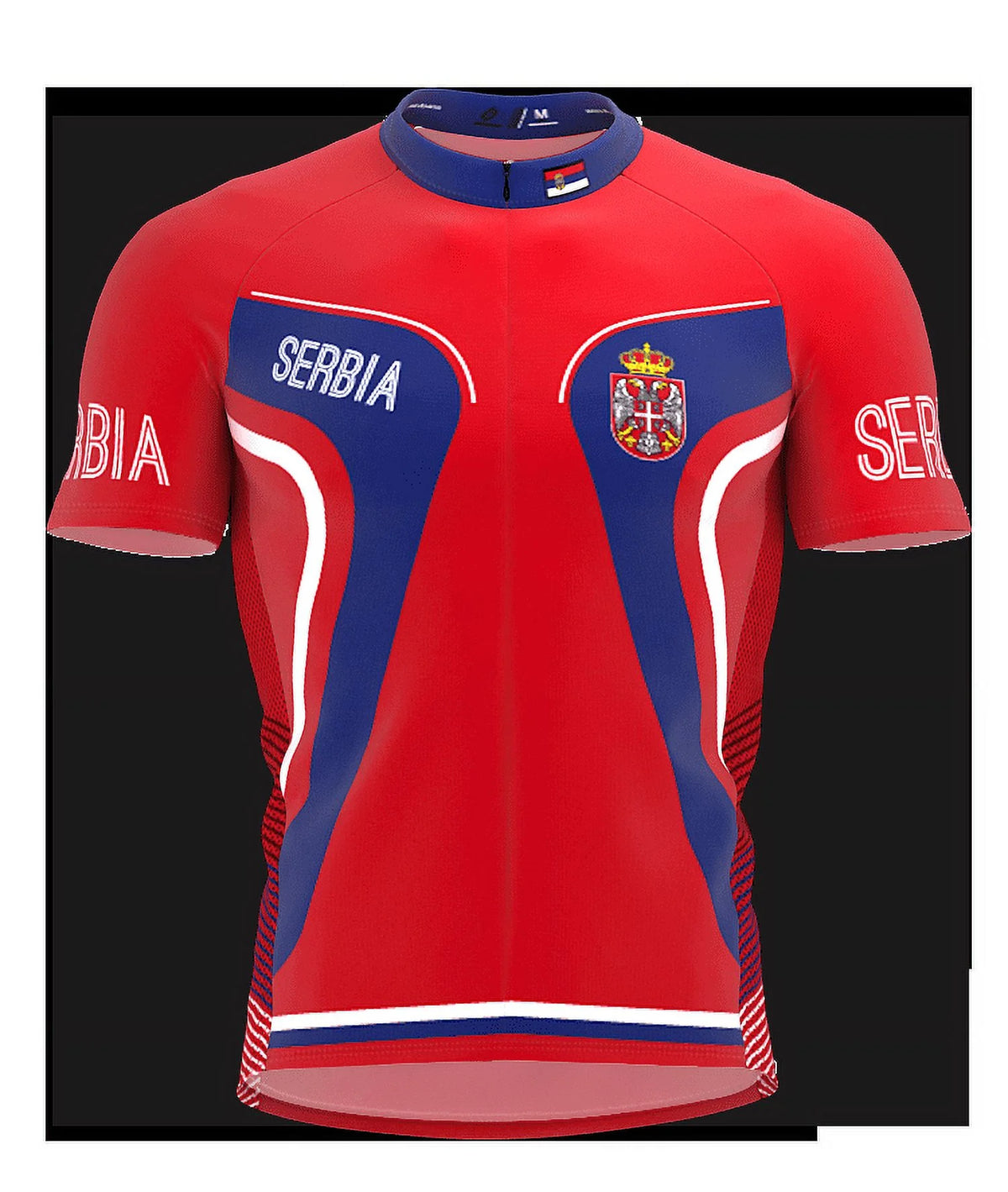 Full Zipper Short Sleeve Cycling Jersey J8446