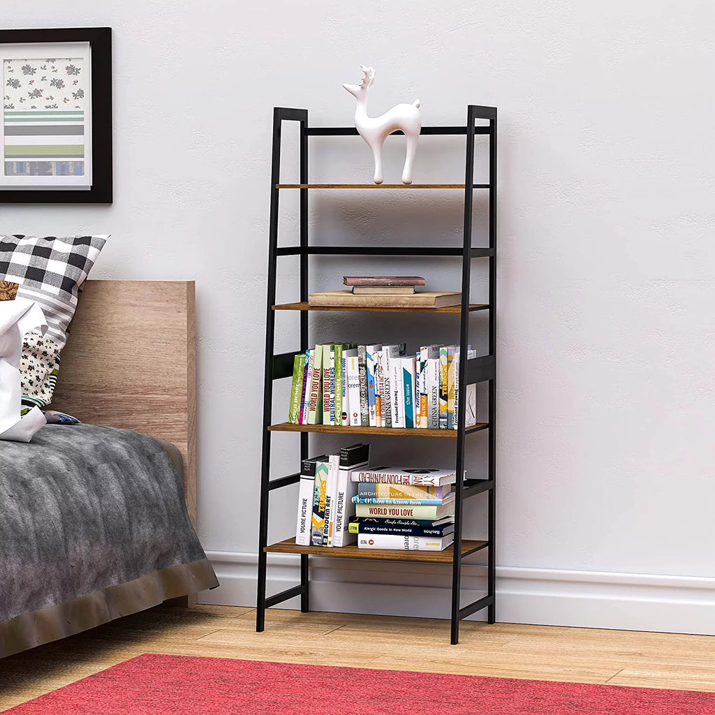 4 Tier Brown Bookshelf D844