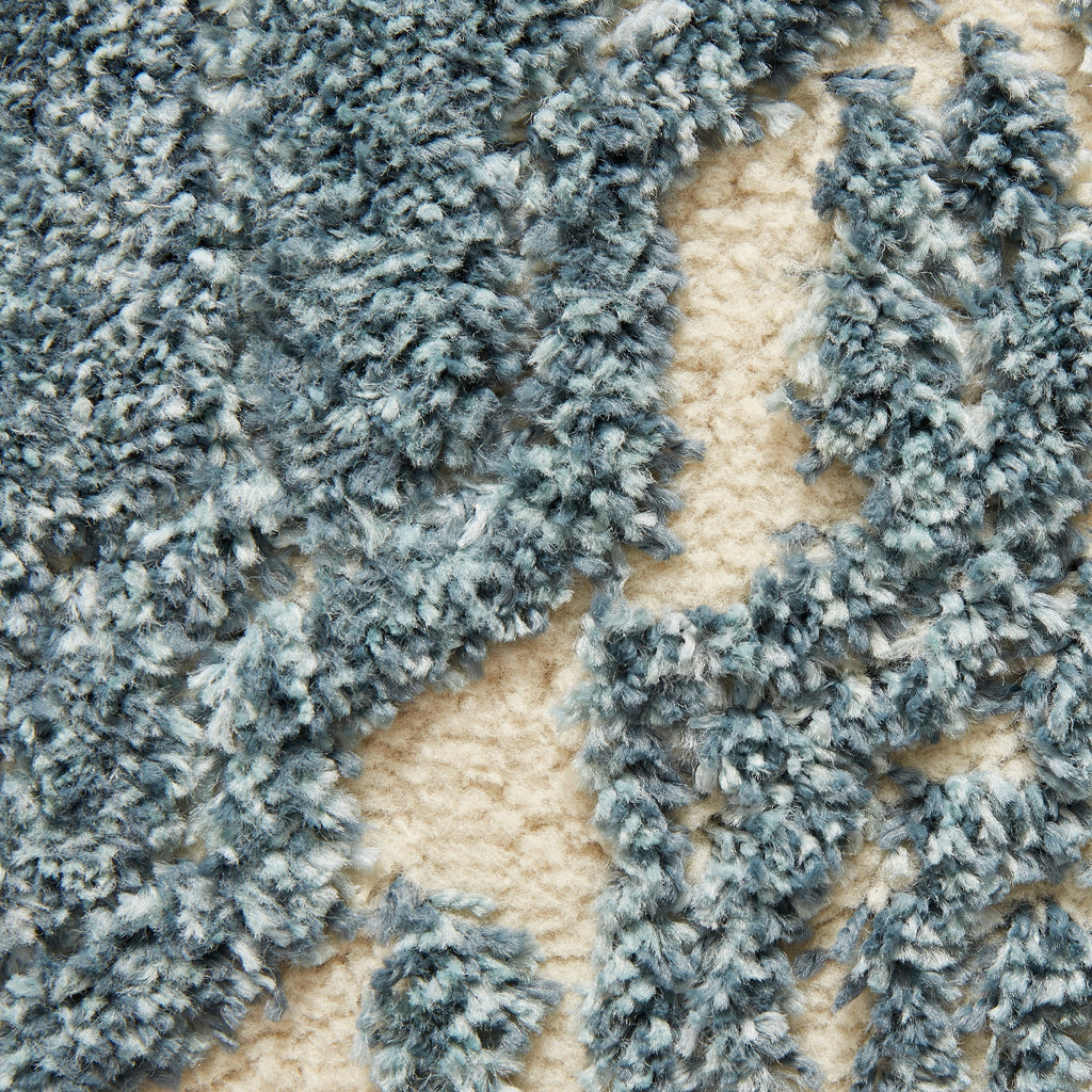 Blue 5' x 8' Area Rug Z482889