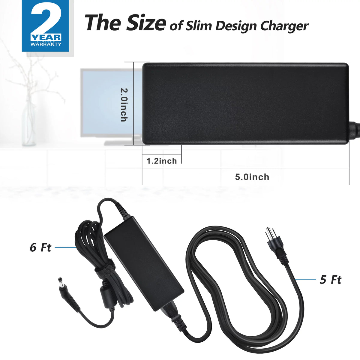 Global AC / DC Adapter Replacement Power Supply Cord K761497