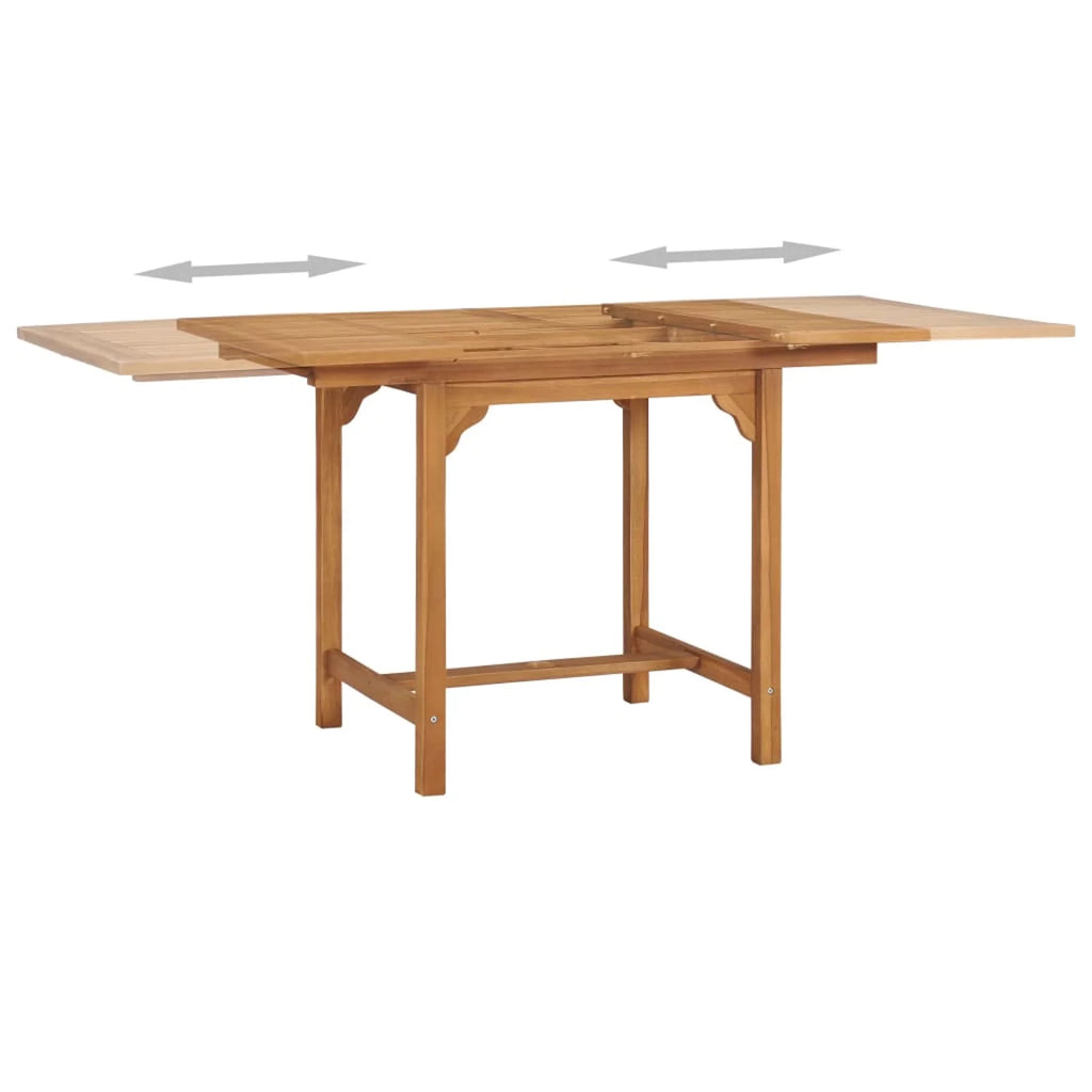 Extendable Teak Wood Outdoor Dining Table M1223