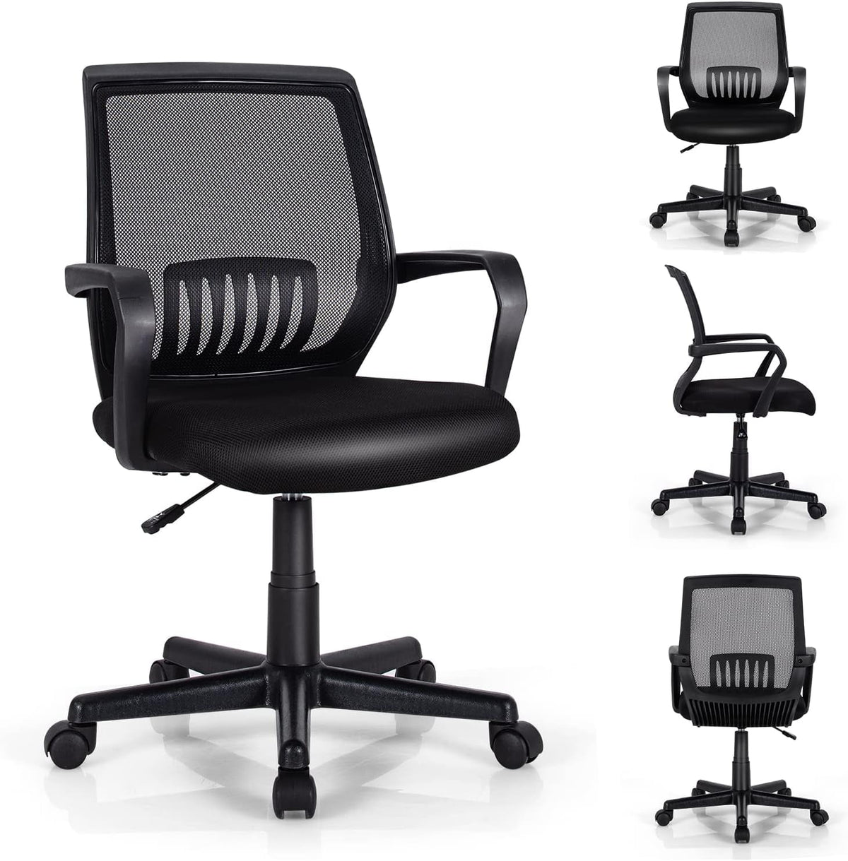 Black Mesh Ergonomic Office Chair L731