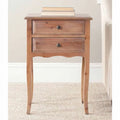 Red 2 Storage Drawers End Table C735586