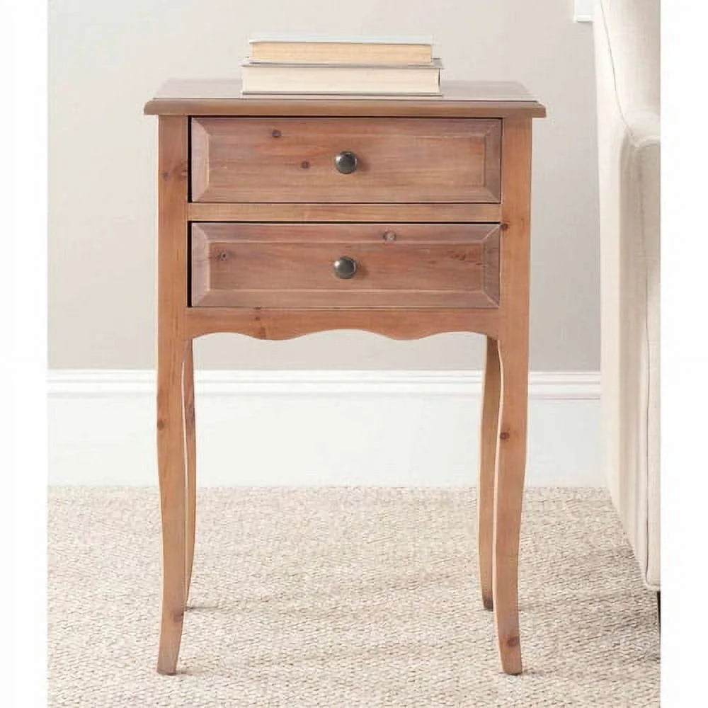 Red 2 Storage Drawers End Table C735586