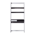 Modern Wood Writing Desk with Shelves G46923