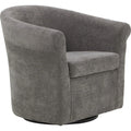 Gray Polyester Fabric Club Chair X1917
