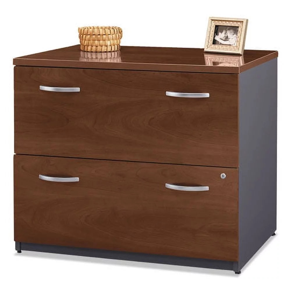 2 Drawer Lockable Lateral Filing Cabinet B172035