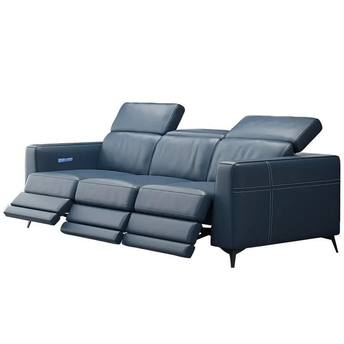 Genuine Leather Reclining Sofa Set C402575