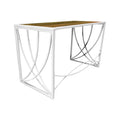 Writing and Computer Desk with Metal Supports P785129