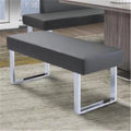 Modern Faux Leather Dining Bench D20043