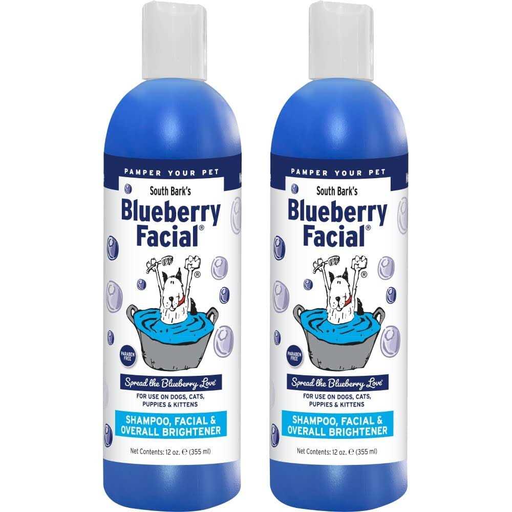 Blueberry Facial Shampoo for Dogs & Cats 2 Pack Z896
