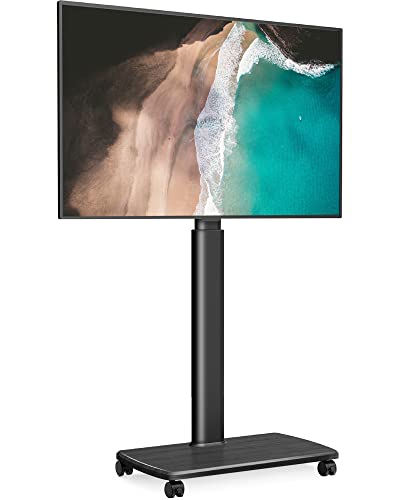 Rolling TV Stand for 32 to 65 Inch TVs with Swivel Mount G122721