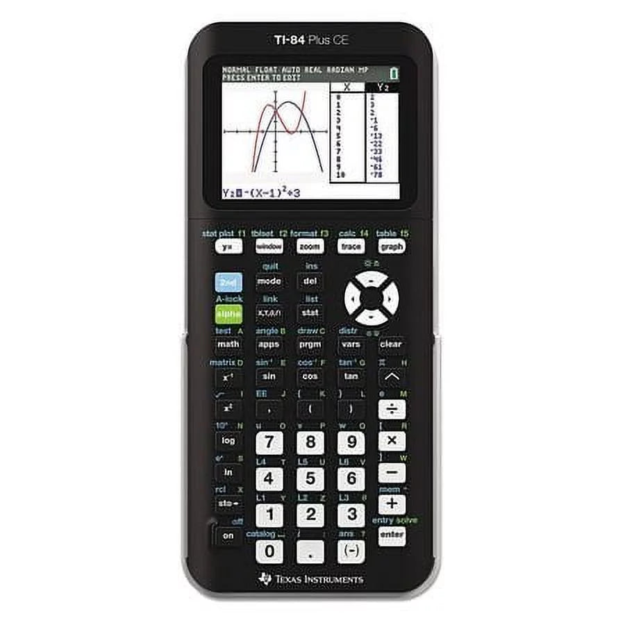 TI-84 Plus CE Graphing Calculator Black R49853
