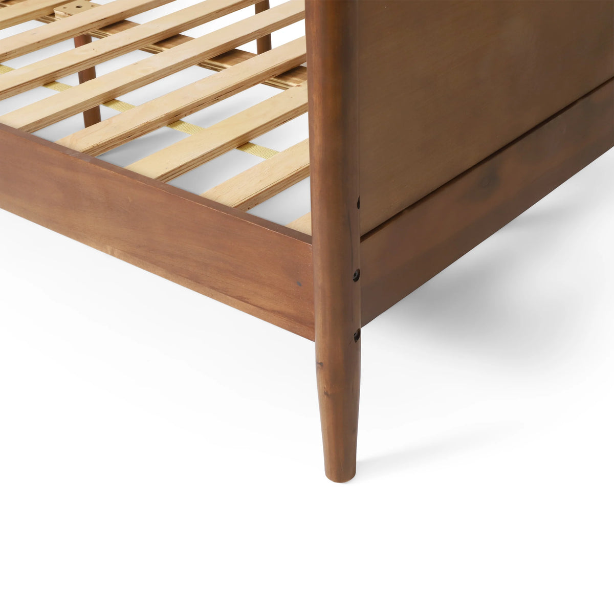 Mid Century Wood Bed D26592