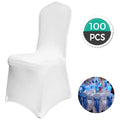 White Spandex Chair Covers 100 PCS C69028