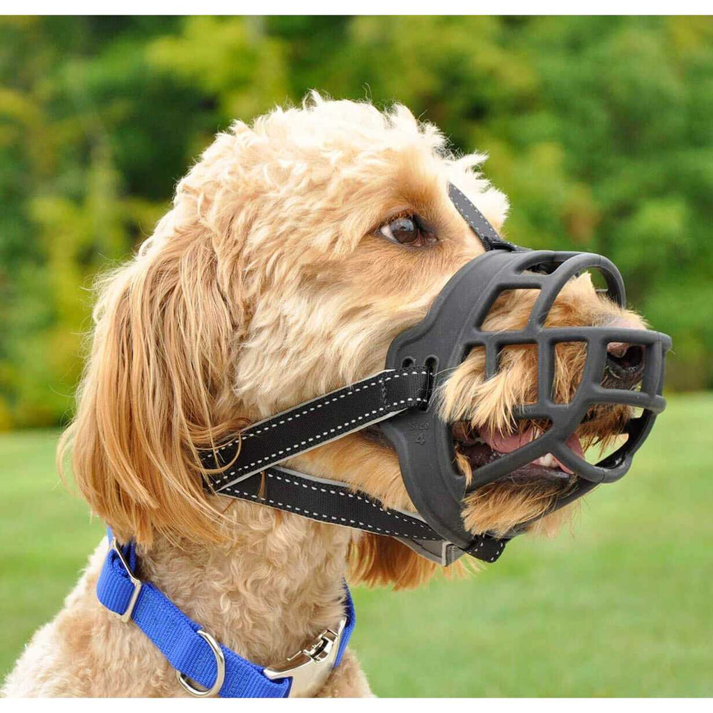 Soft Basket Silicone Dog Muzzle H9155