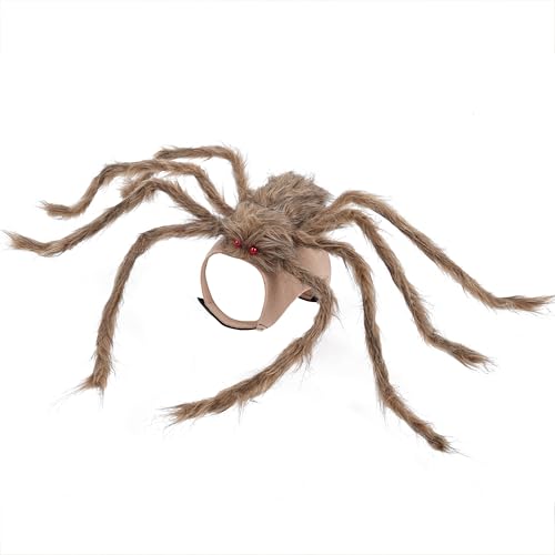 Halloween Spider Costume for Dog Cat, Black, 8 Legs, Medium N529481