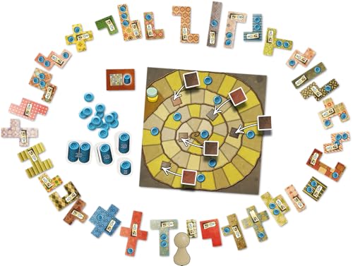 Two-Player Quilting Strategy Board Game N99402