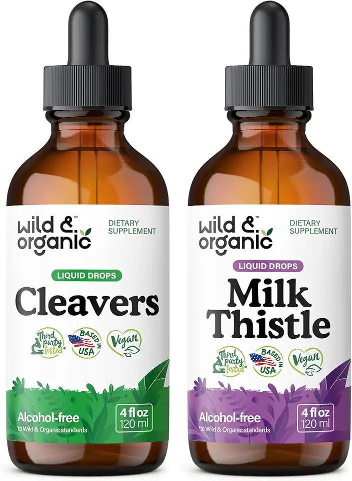 Cleavers and Milk Thistle Tincture 4 fl oz D936