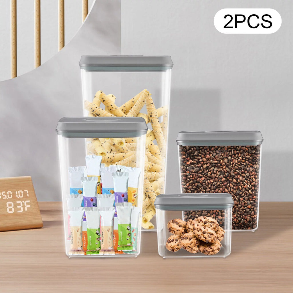 8 Piece Airtight Stackable Plastic Food Storage Containers W552