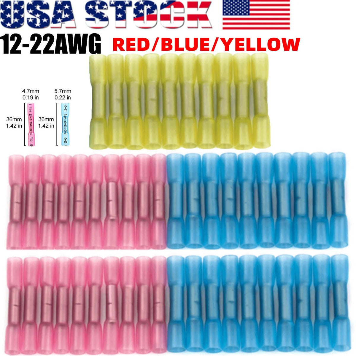Heat Shrink Butt Connector Waterproof Q47783
