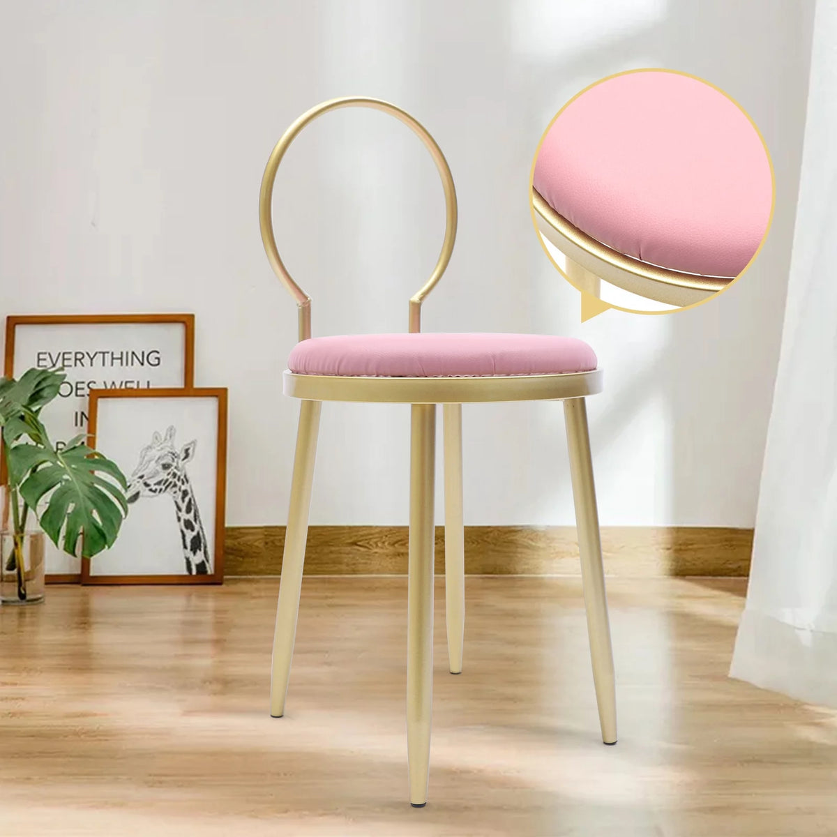 Pink Vanity Chair H56972