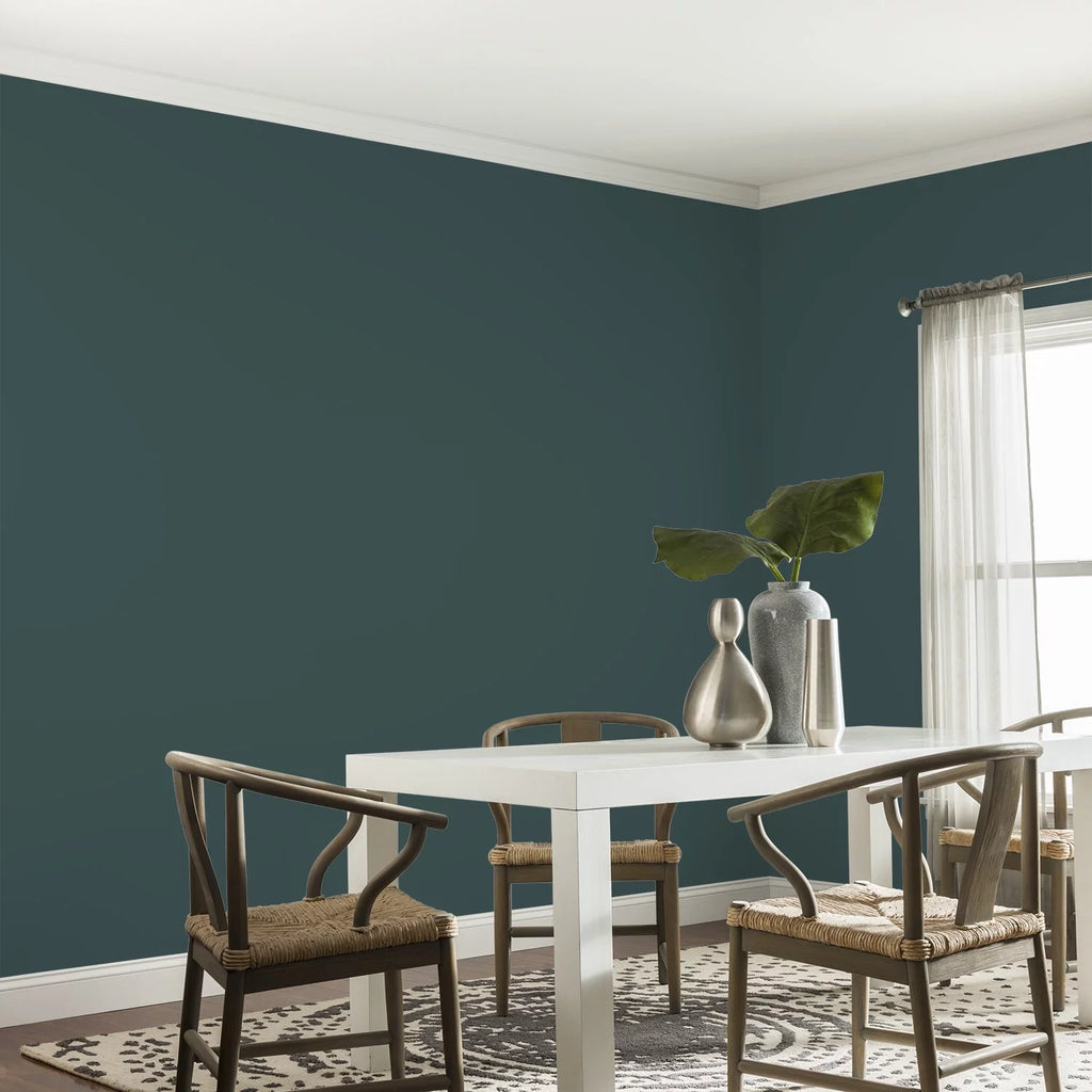 Interior Paint Green Eggshell 1 Gallon H49960