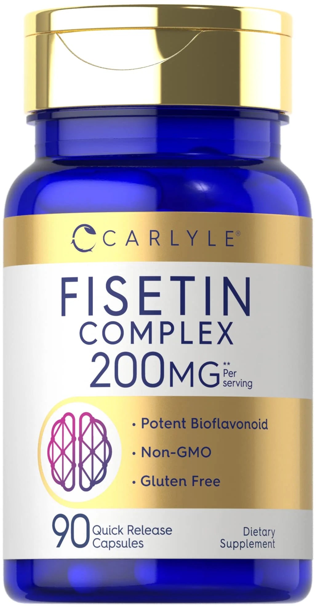 200mg 90 Capsules Non-GMO Gluten Free Supplement Z411