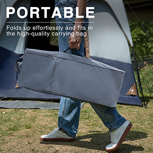 Folding Camping Cot with Carry Bag E577542