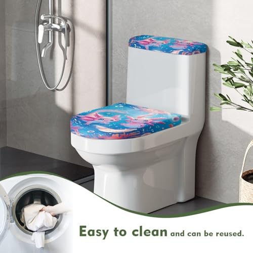 Red Christmas Toilet Seat Cover & Tank Cover Set 2Pcs B78035
