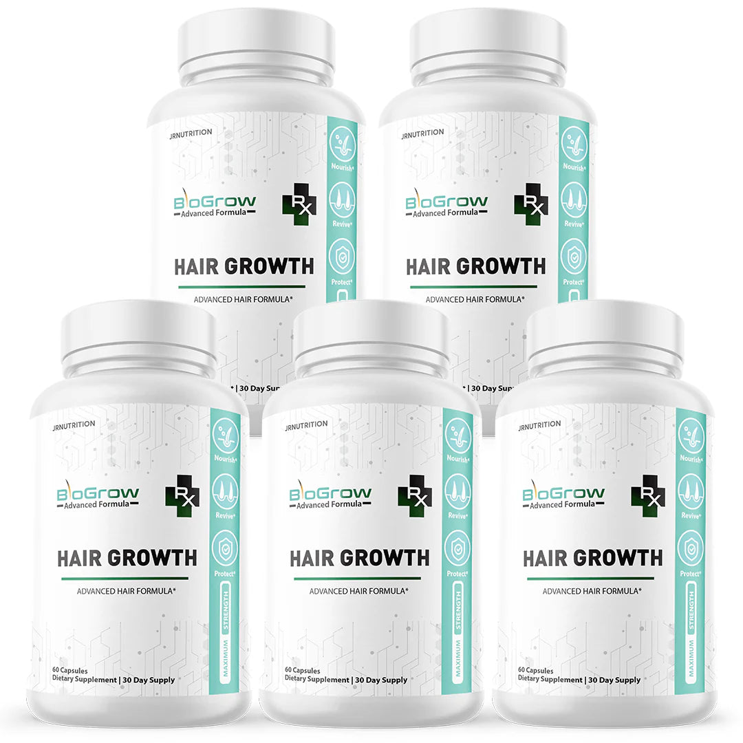 Hair Growth Dietary Supplement 60 Capsules 5 Pack D730