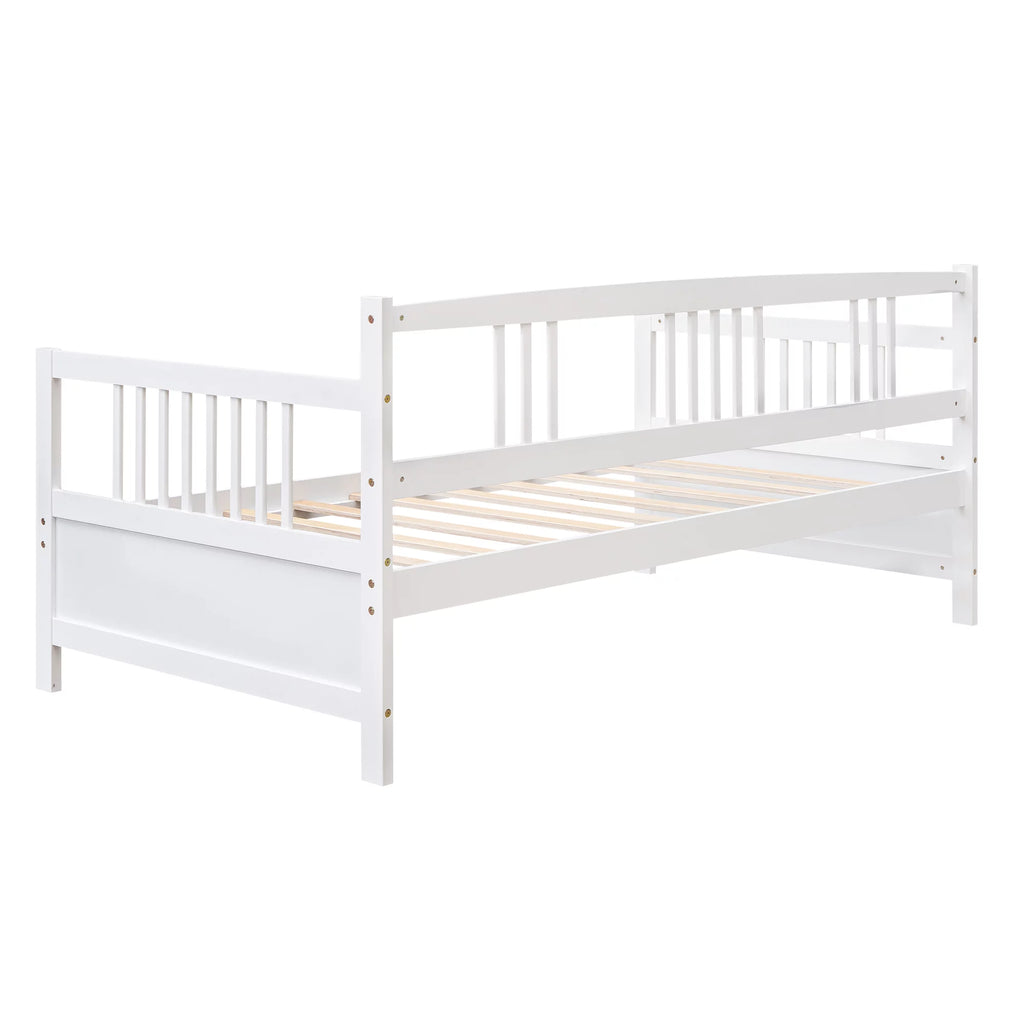 White Twin Size Solid Wood Daybed X114896