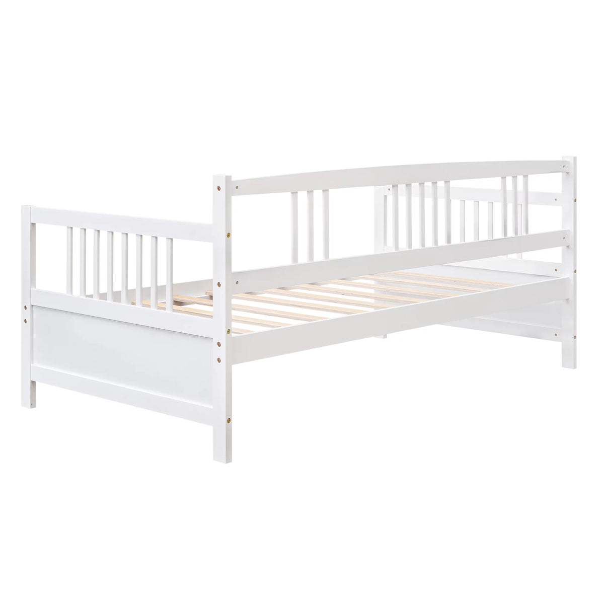 White Twin Size Solid Wood Daybed X114896
