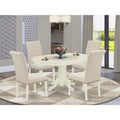 5 Pc Dining Set with Oval Table and 4 Chairs N8194