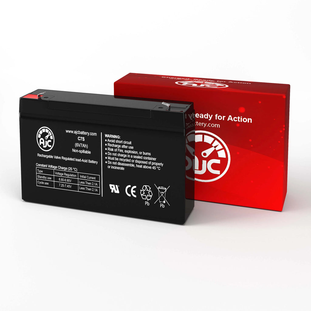 6V 7Ah UPS Battery L12202