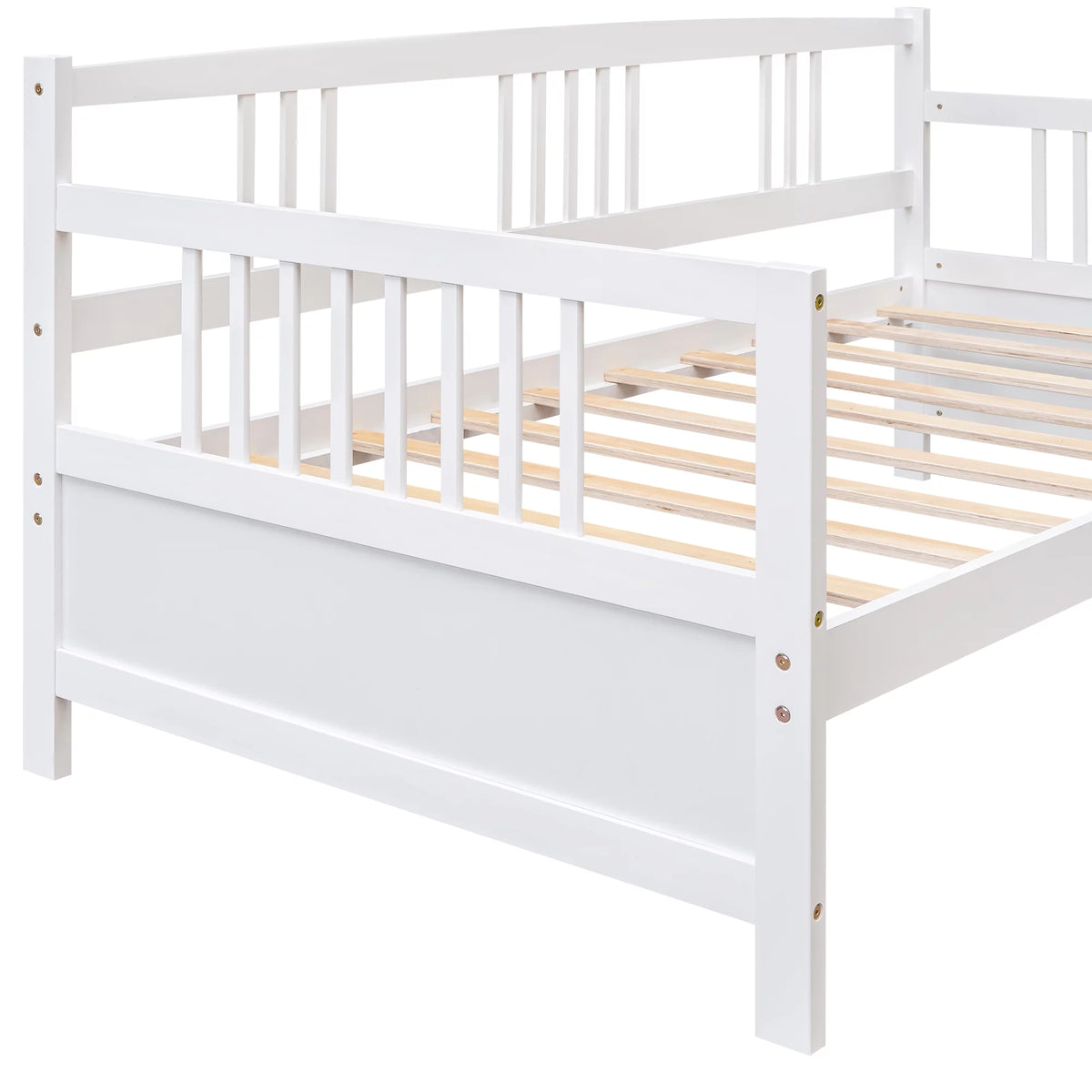 White Twin Size Solid Wood Daybed X114896