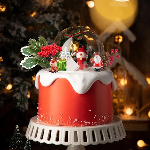 14PCS Christmas Cake Topper Gold M36021