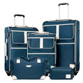 4 Piece Set Expandable Spinner Softshell Luggage S5379