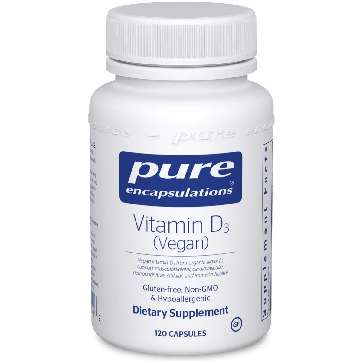 Vegan Vitamin D 120 caps T2611