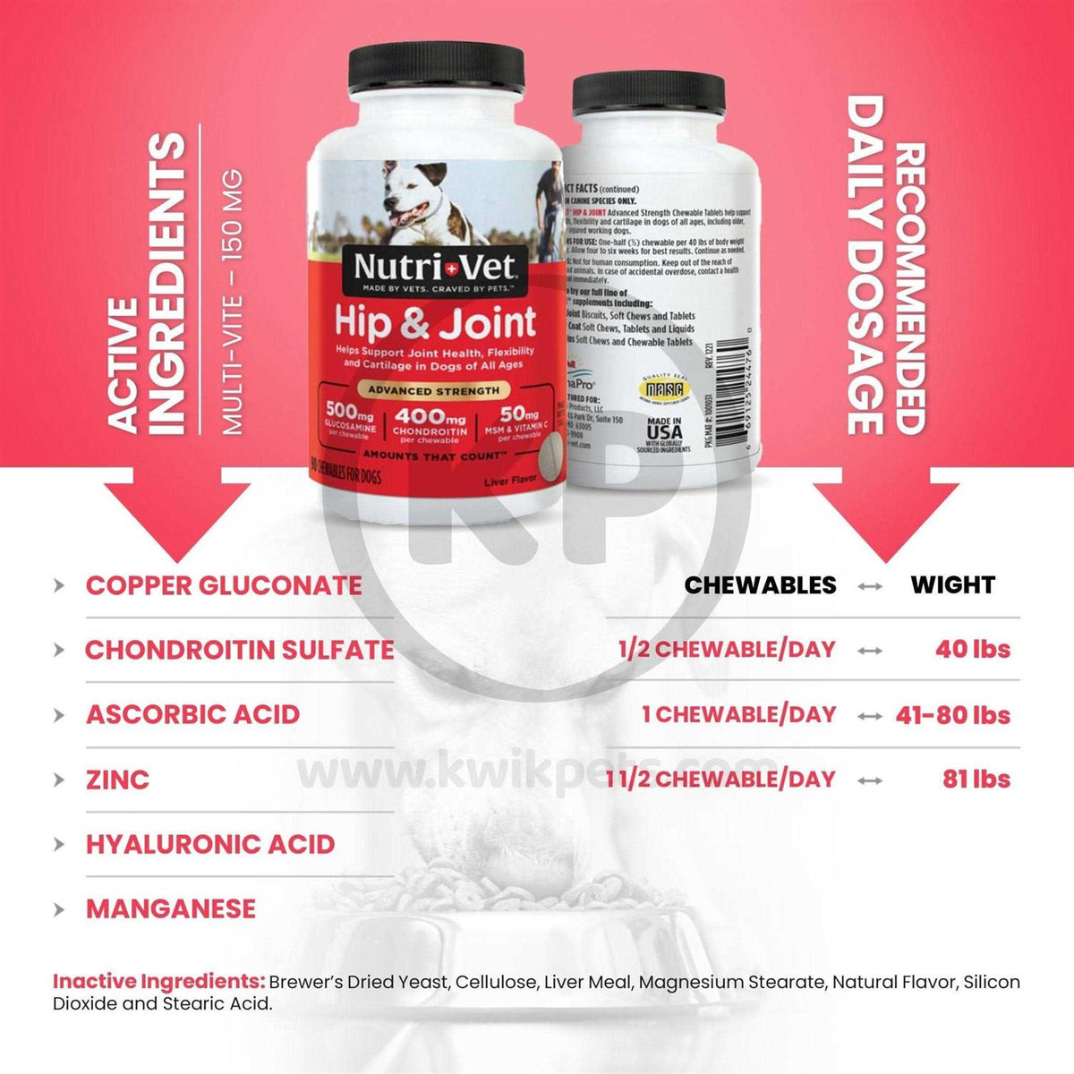 Hip & Joint Chewables T986